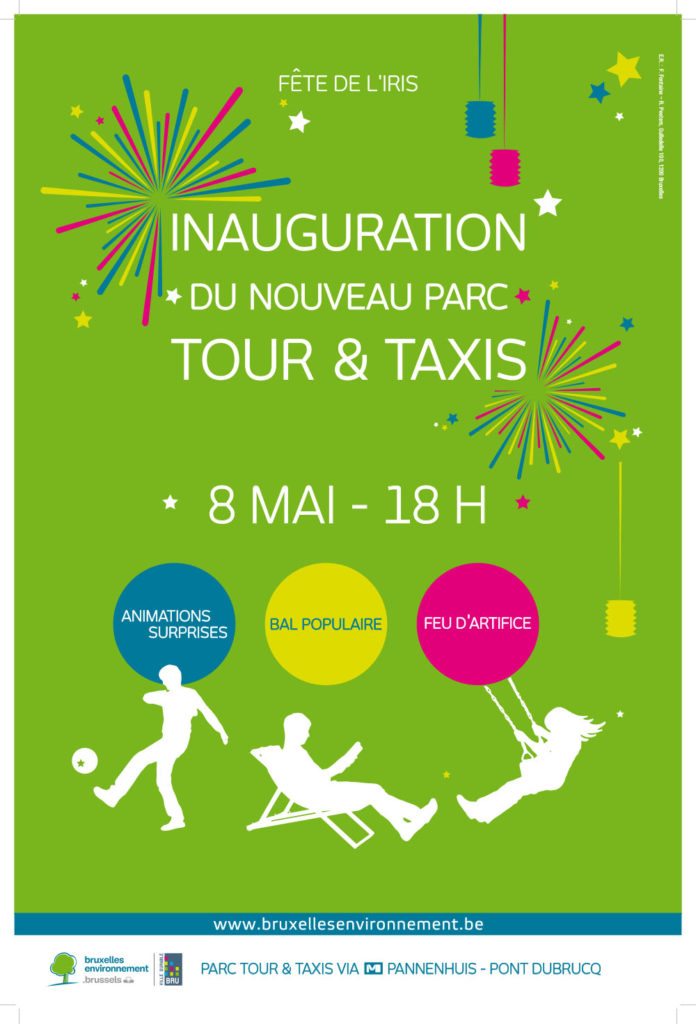 Inauguration du nouveau parc Tour et Taxis Etopia